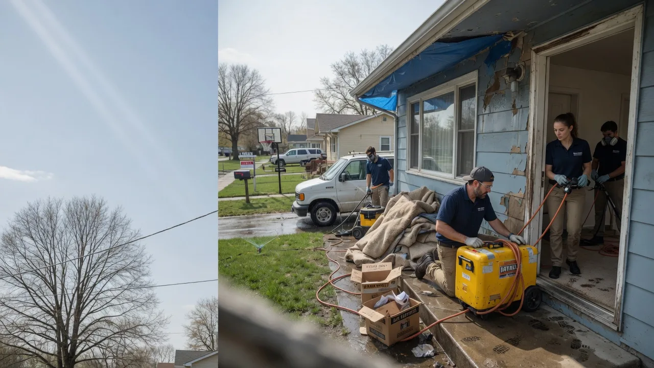 Basement Flood Cleanup in Marceline, MO near me